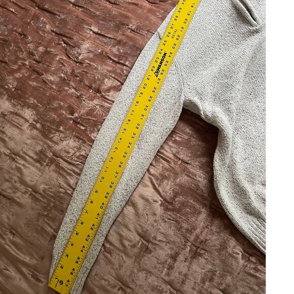 Chaps Thick Knit Cotton Quarter Zip - Picture 8 of 9